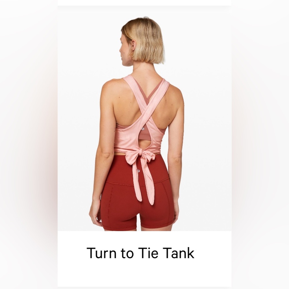Lululemon Turn to Tie Tank Top